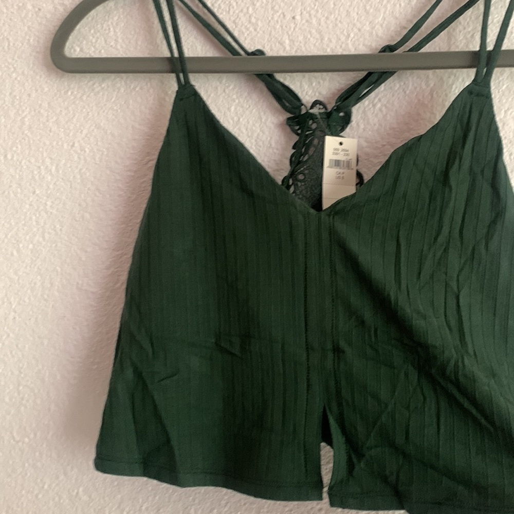 New Aerie Lace Razorback Tank